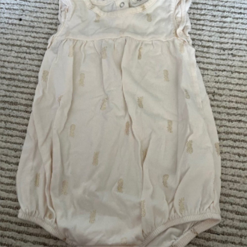 🤍4/$25 Old navy baby pineapple Romper